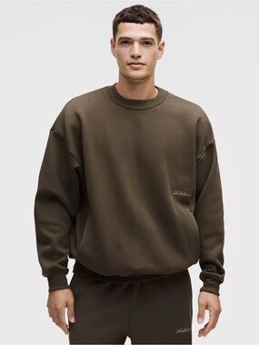 Men’s big cozy crew